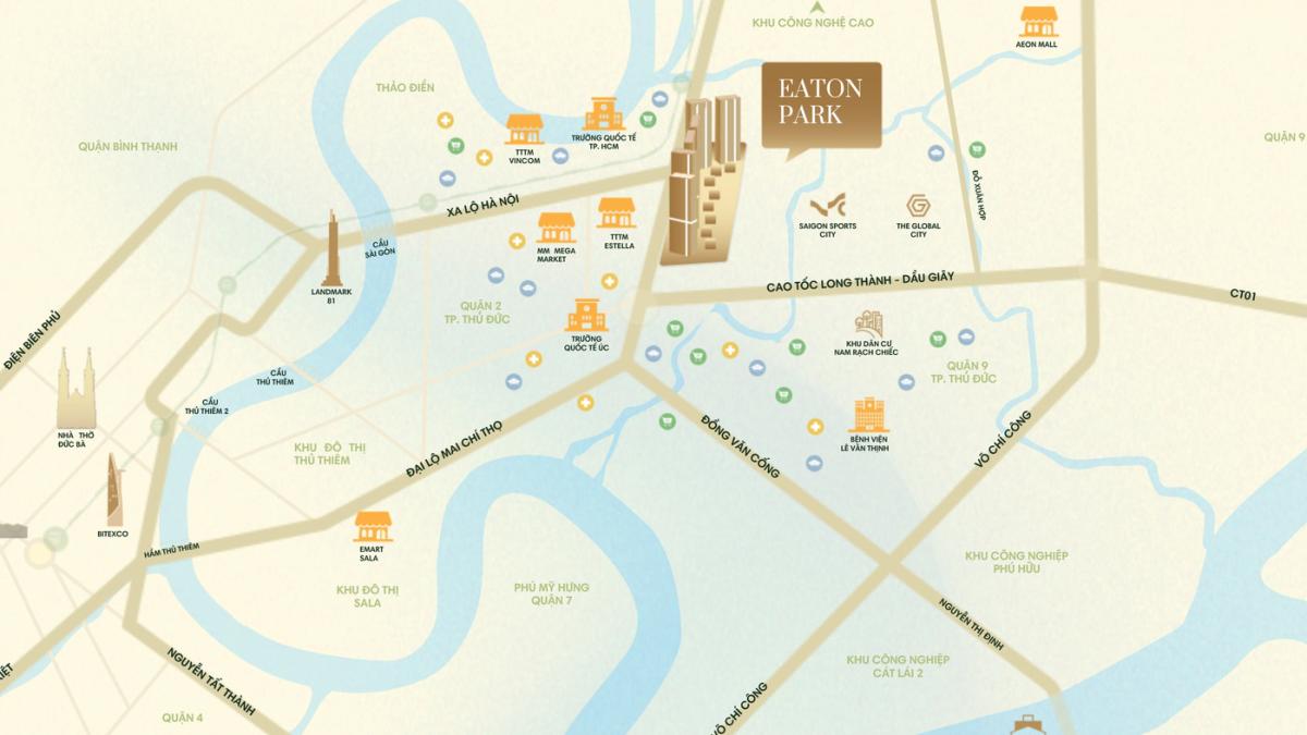 CĂN HỘ EATON PARK TỐT TỪ CHỦ ĐẦU TƯ GAMUDA LAND